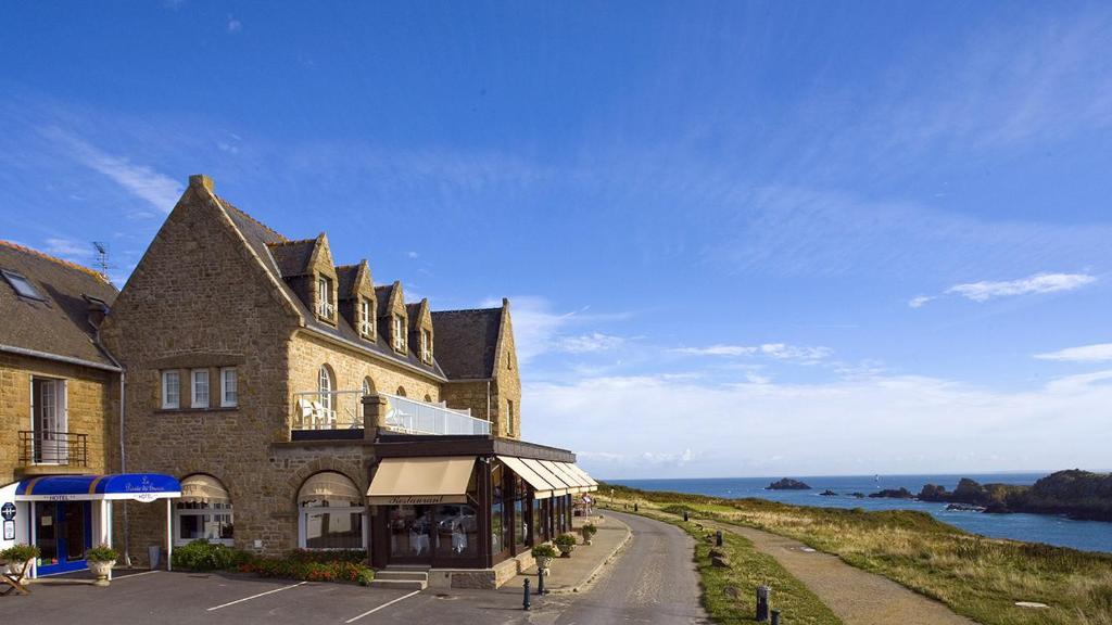 Hotel De La Pointe Du Grouin Cancale Eksteriør bilde